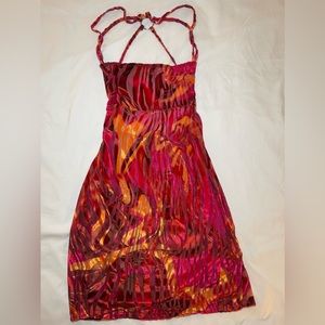 Multi-color mini dress